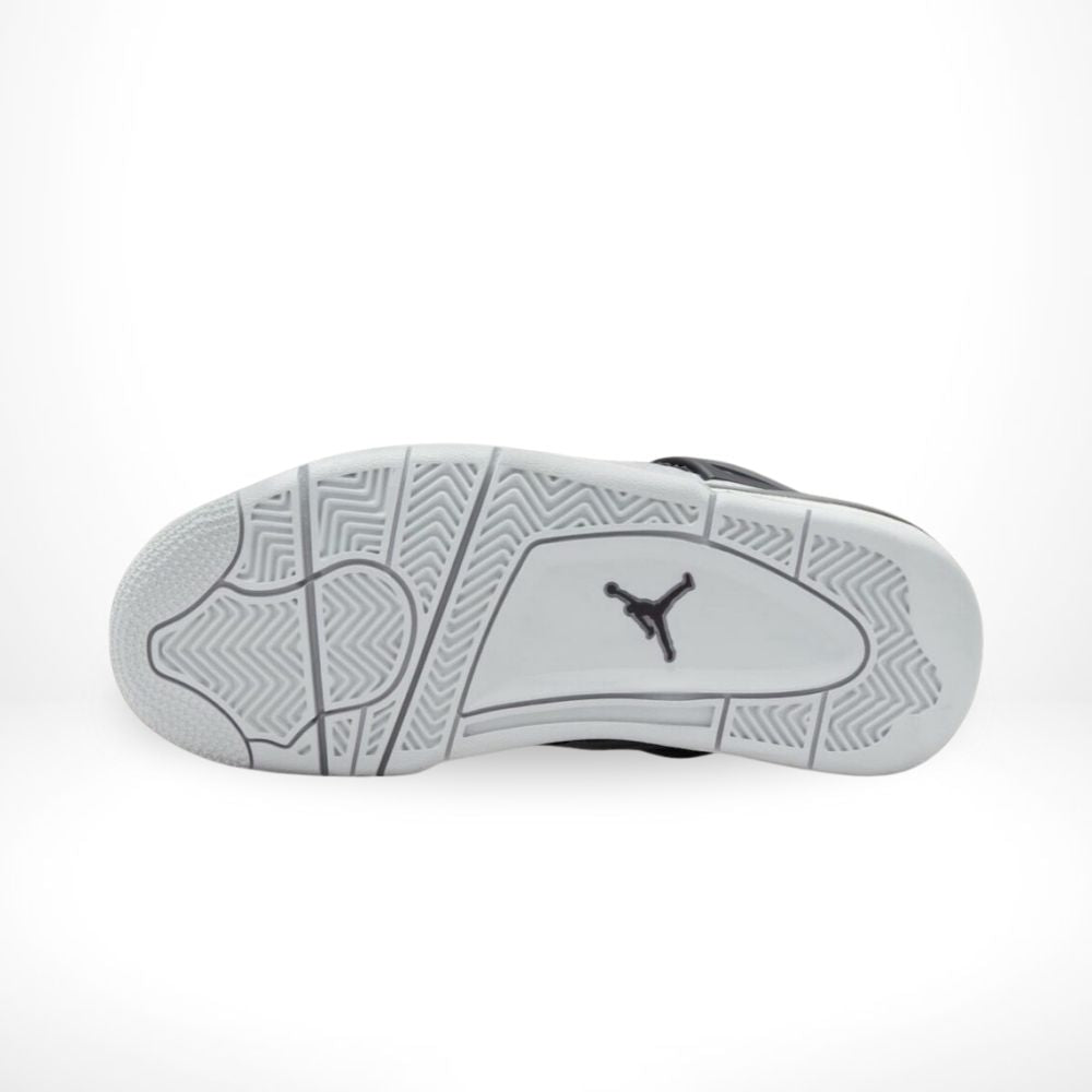 Air Jordan 4 GS in Pure Platinum - product image from the listing.