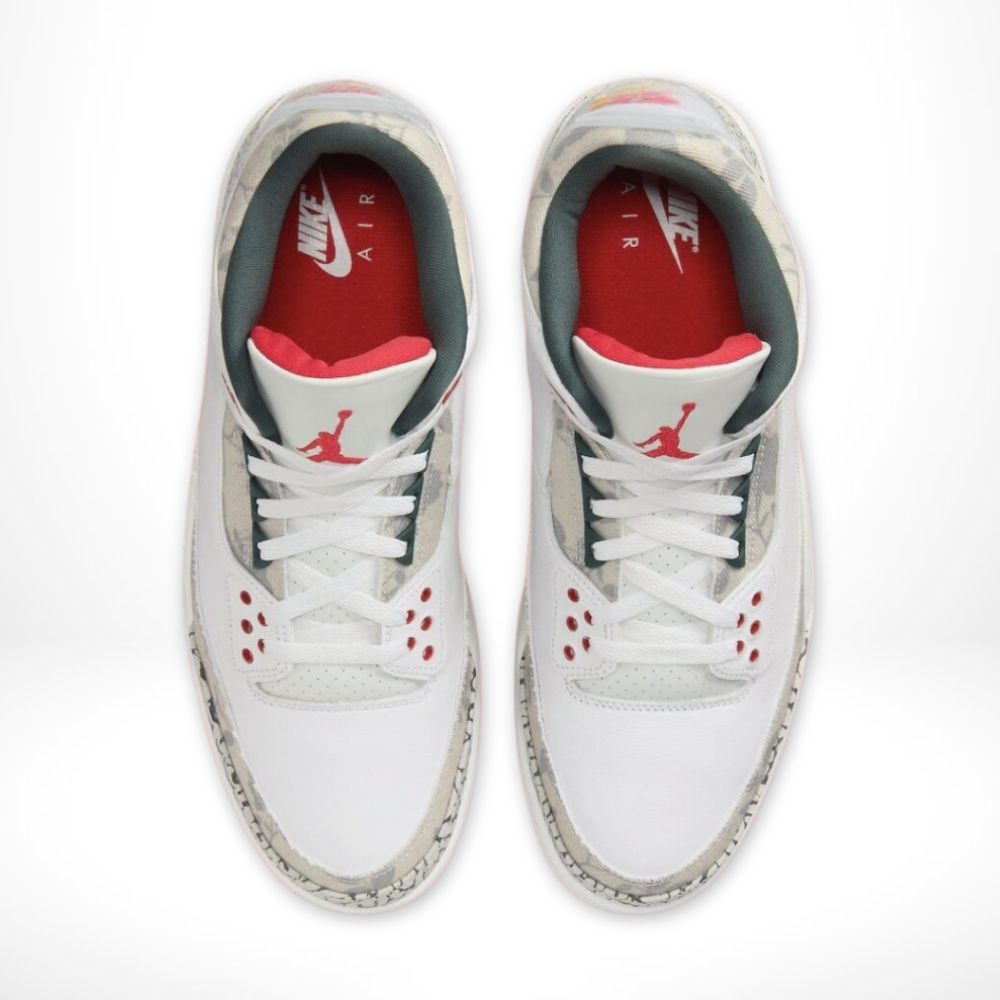Air Jordan 3 Retro Wings in White Pink - product image from the listing.