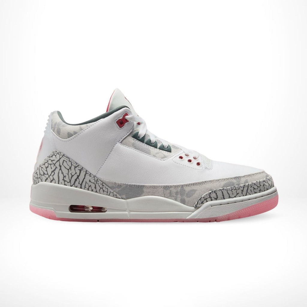 Air Jordan 3 Retro Wings in White Pink - product image from the listing.
