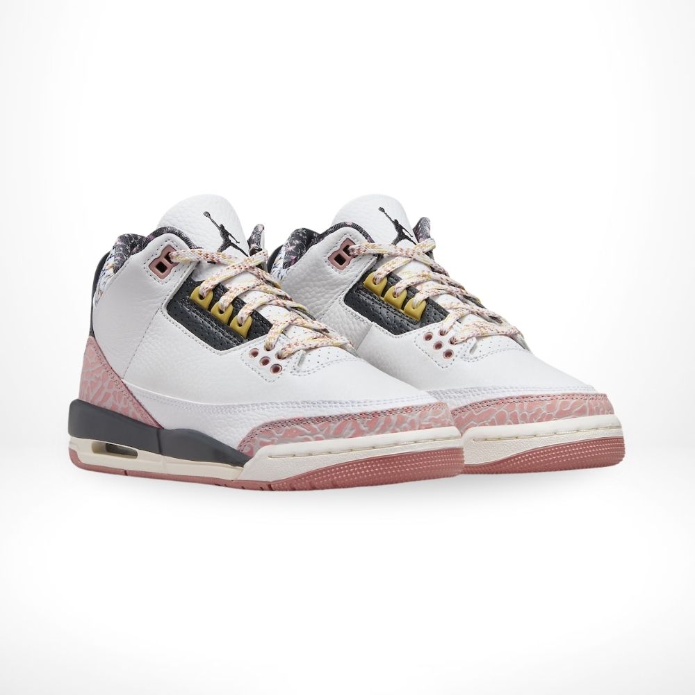 Red Stardust - Air Jordan 3 GS - product image from the listing.