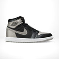 Satin Shadow - Air Jordan 1 High OG - product image from the listing.