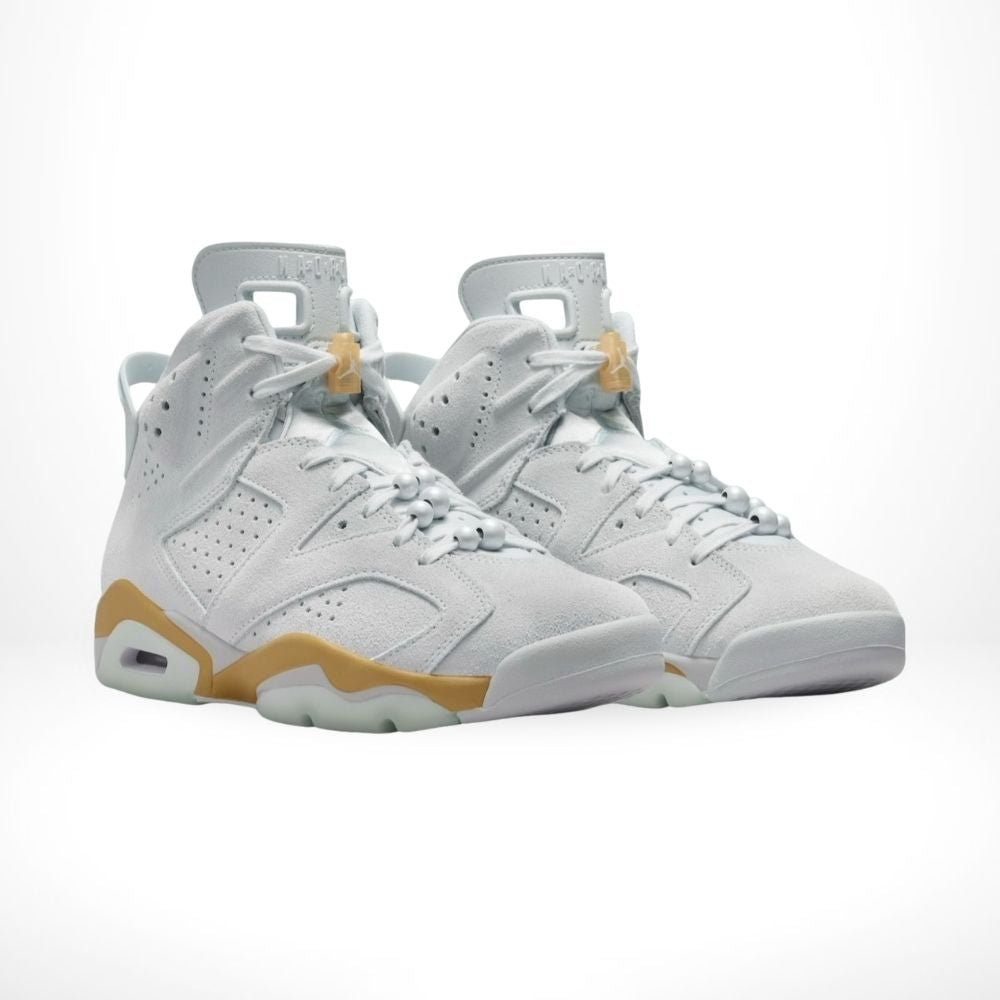 Air Jordan 6 Retro Craft Paris Olympics in Pearl - product image from the listing.