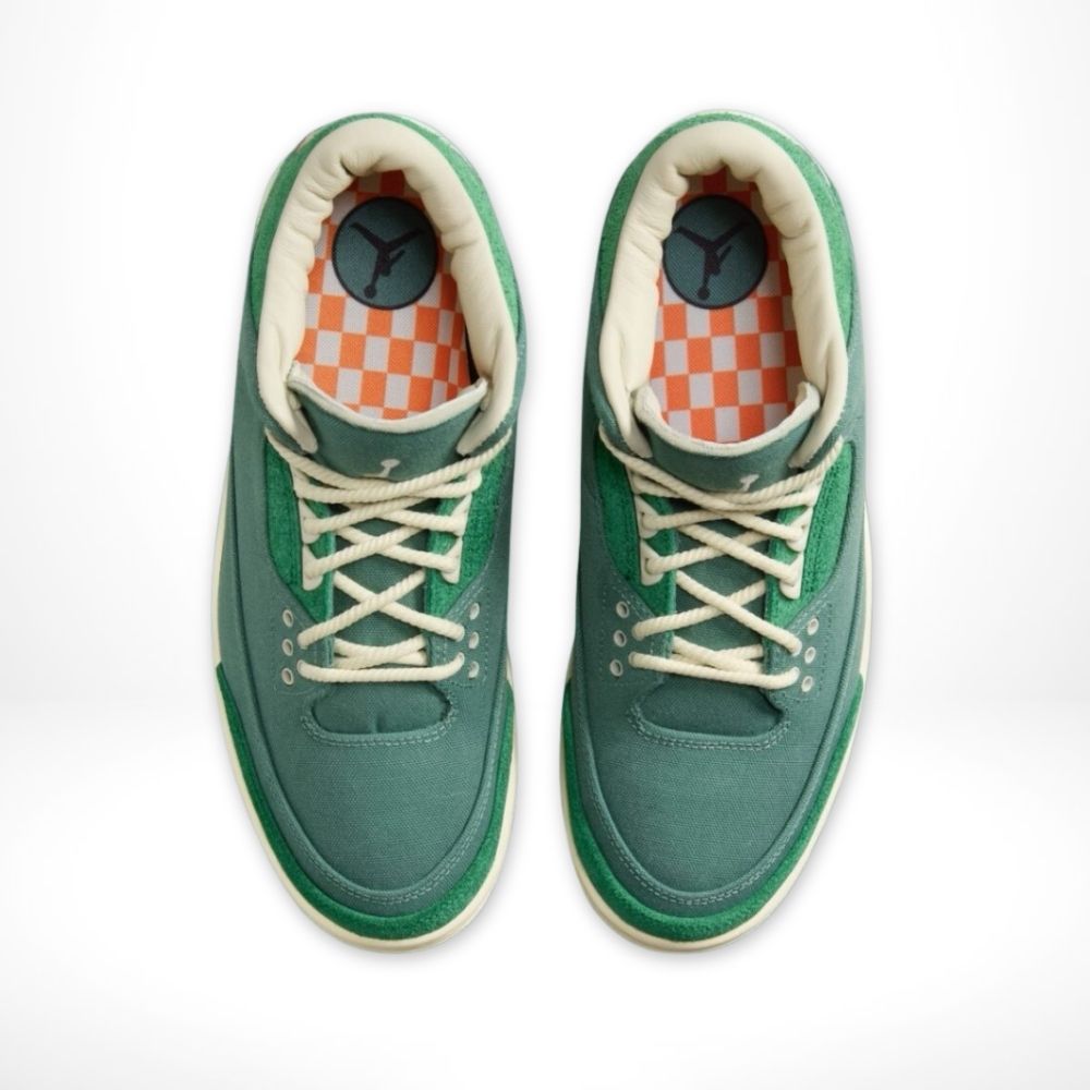 Air Jordan 3 Retro SP Nina Chanel in Green - product image from the listing.