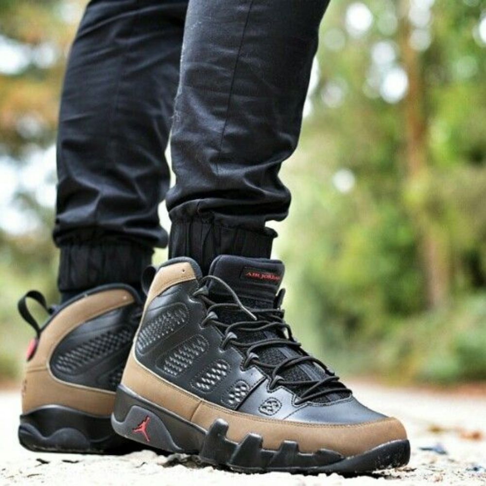 Olive - Air Jordan 9 Retro 2024 - product image from the listing.
