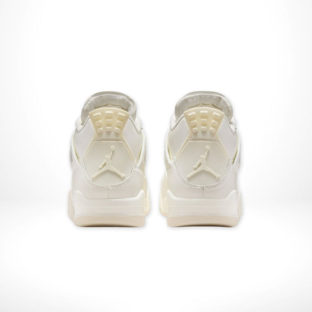 Air Jordan 4 in Sail Metallic Gold - product image from the listing.