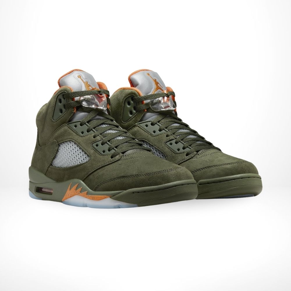 Olive - Air Jordan 5 Retro 2024 - product image from the listing.