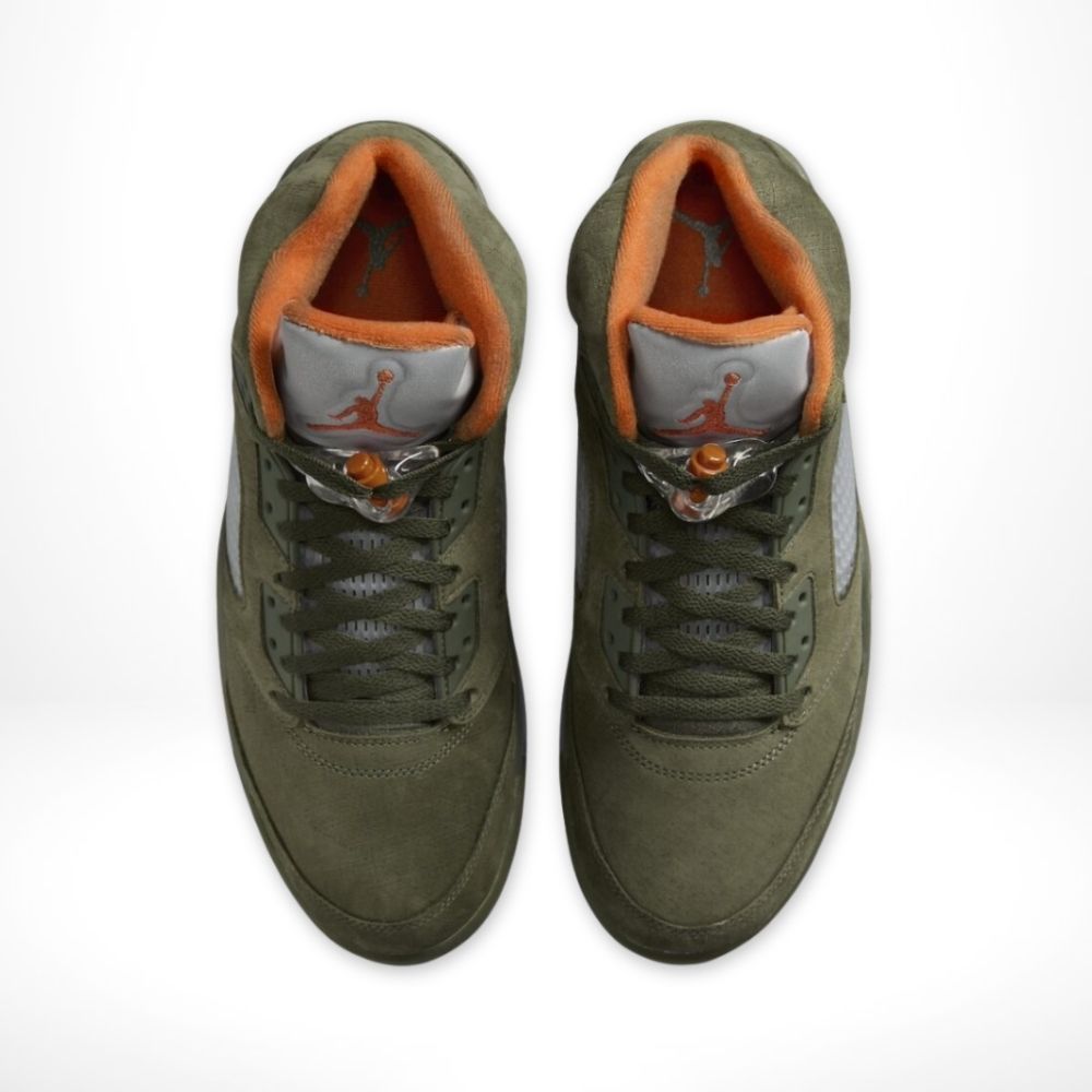 Olive - Air Jordan 5 Retro 2024 - product image from the listing.