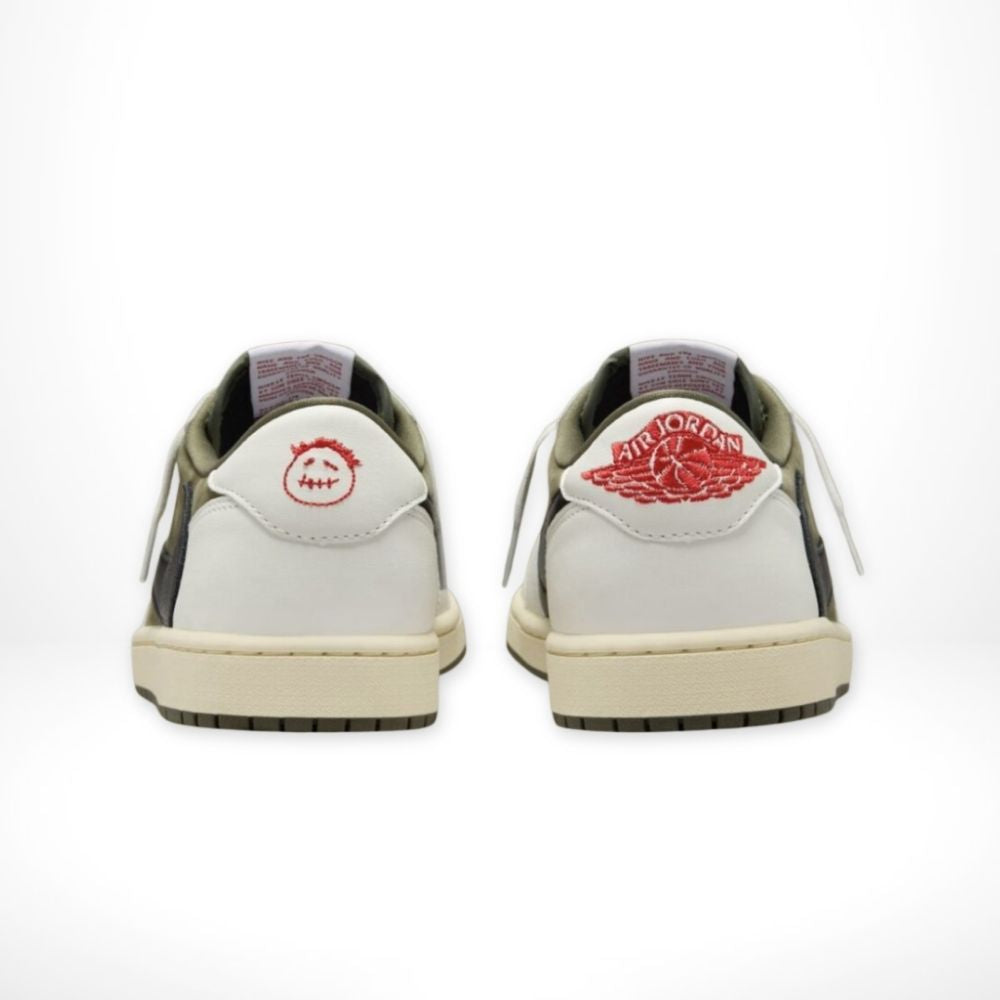 Air Jordan 1 Retro Low OG SP x Travis Scott Medium in Olive - product image from the listing.