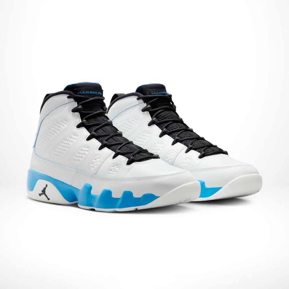 Air Jordan 9 Retro Powder in Blue - product image from the listing.