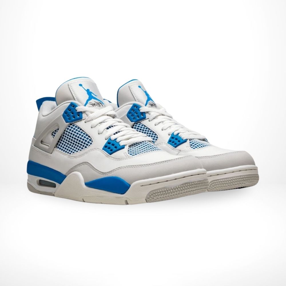 Military Blue White Grey - Air Jordan 4 Retro 2024 - product image from the listing.