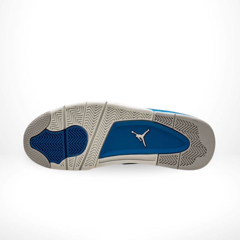Military Blue White Grey - Air Jordan 4 Retro 2024 - product image from the listing.