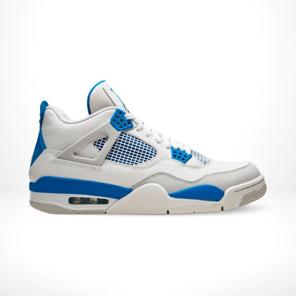 Military Blue White Grey - Air Jordan 4 Retro 2024 - product image from the listing.