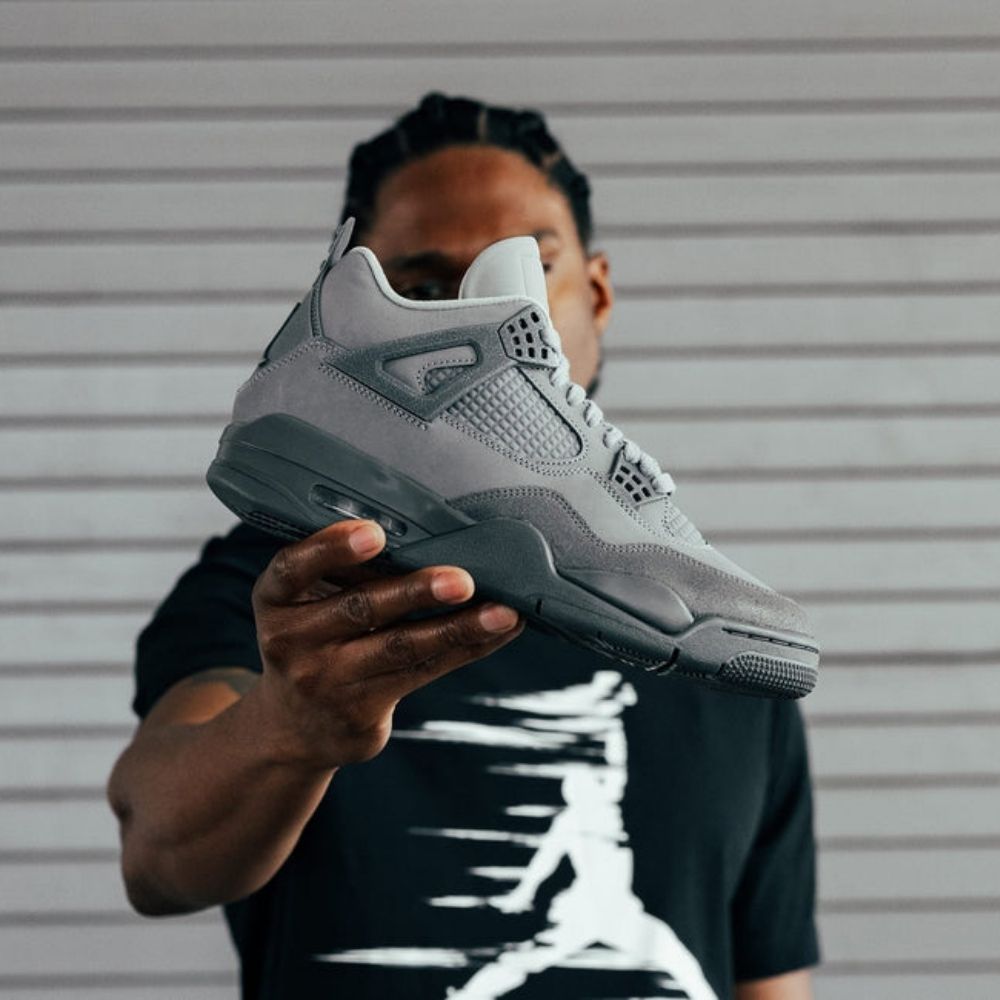 Paris Olympics Wet Cement - Air Jordan 4 SE - product image from the listing.