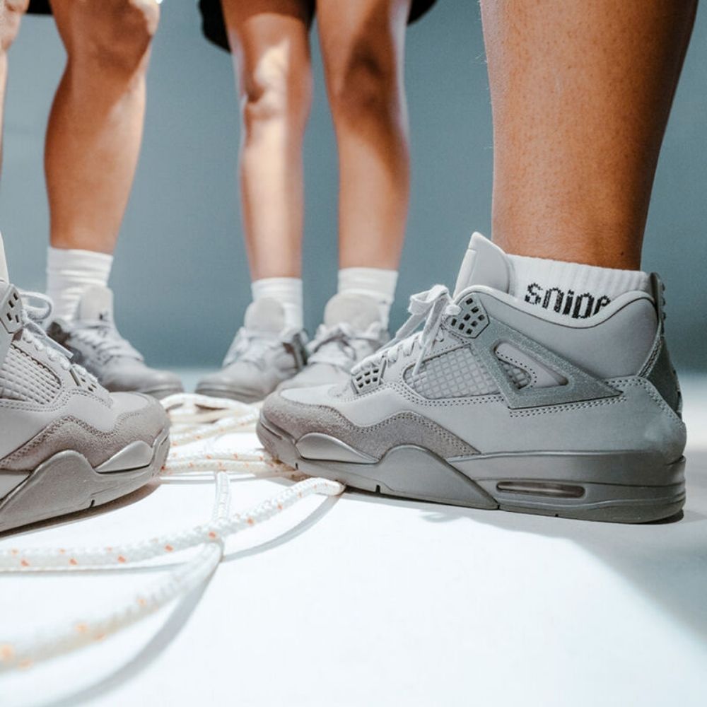 Paris Olympics Wet Cement - Air Jordan 4 SE - product image from the listing.