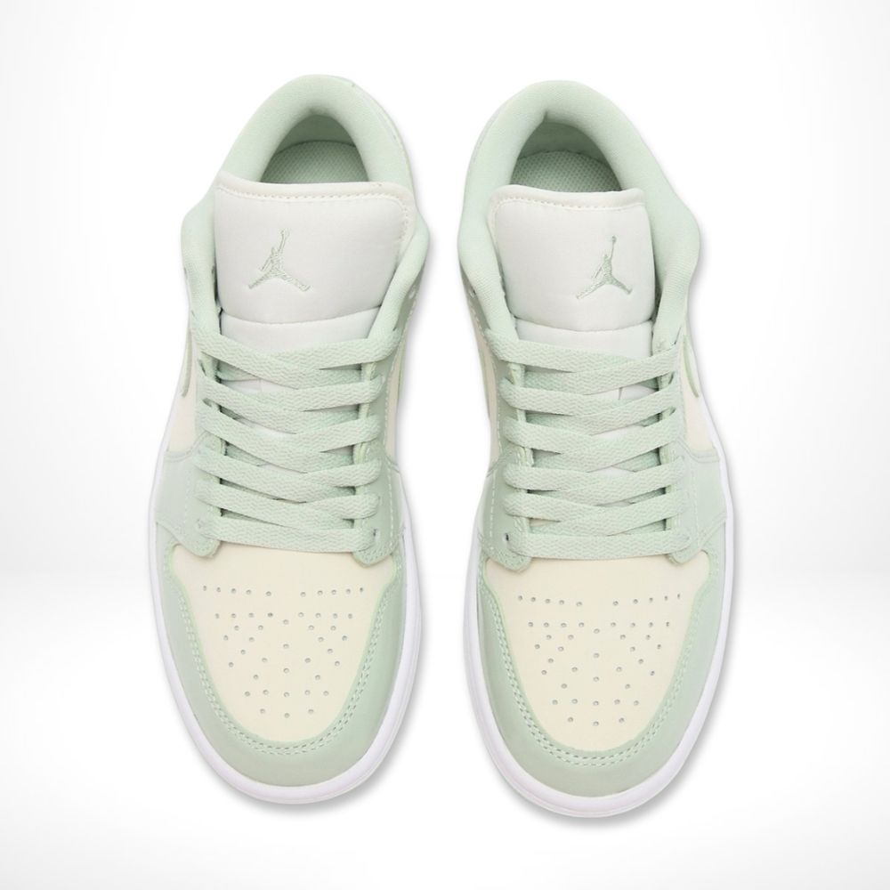 Air Jordan 1 Low Seafoam in Sail - product image from the listing.