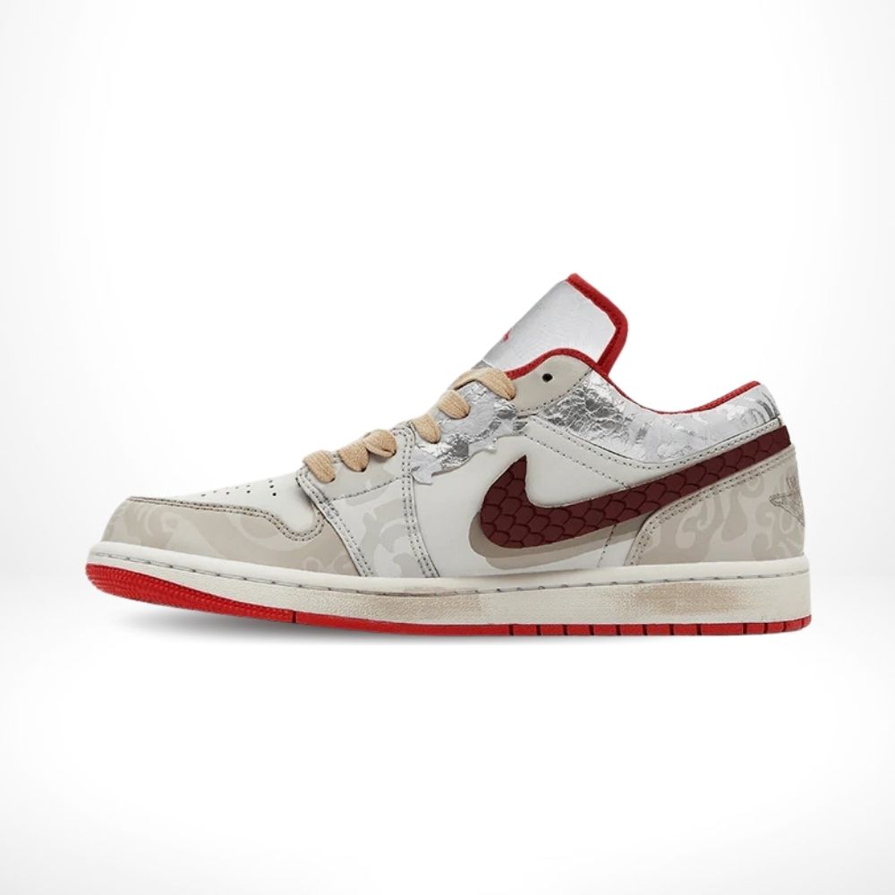 CNY Joyful Spring White Custom - Air Jordan 1 Low - product image from the listing.