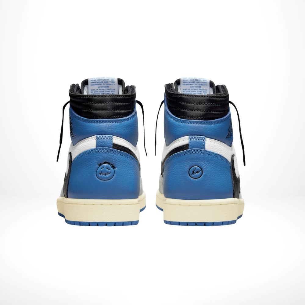 Air Jordan 1 High OG x Travis Scott x Fragment Military in Blue - product image from the listing.