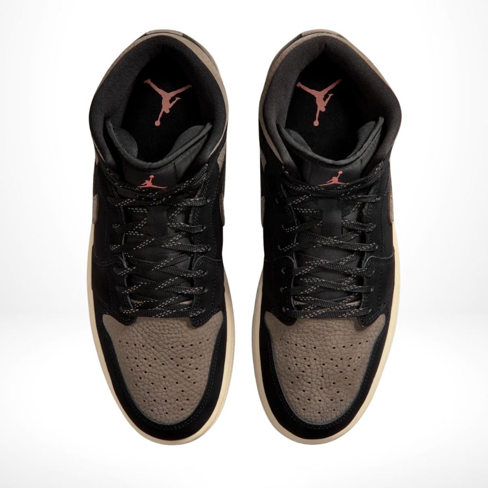 Air Jordan 1 Mid in Olive Grey - product image from the listing.