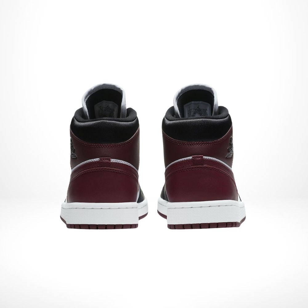 Black / Dark Beetroot (CZ4385-016) - Air Jordan 1 Mid SE Gold Pendants - product image from the listing.