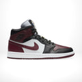 Black / Dark Beetroot (CZ4385-016) - Air Jordan 1 Mid SE Gold Pendants - product image from the listing.