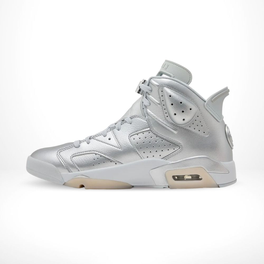 Air Jordan 6 Retro x Paris Saint Germain in Silver - product image from the listing.