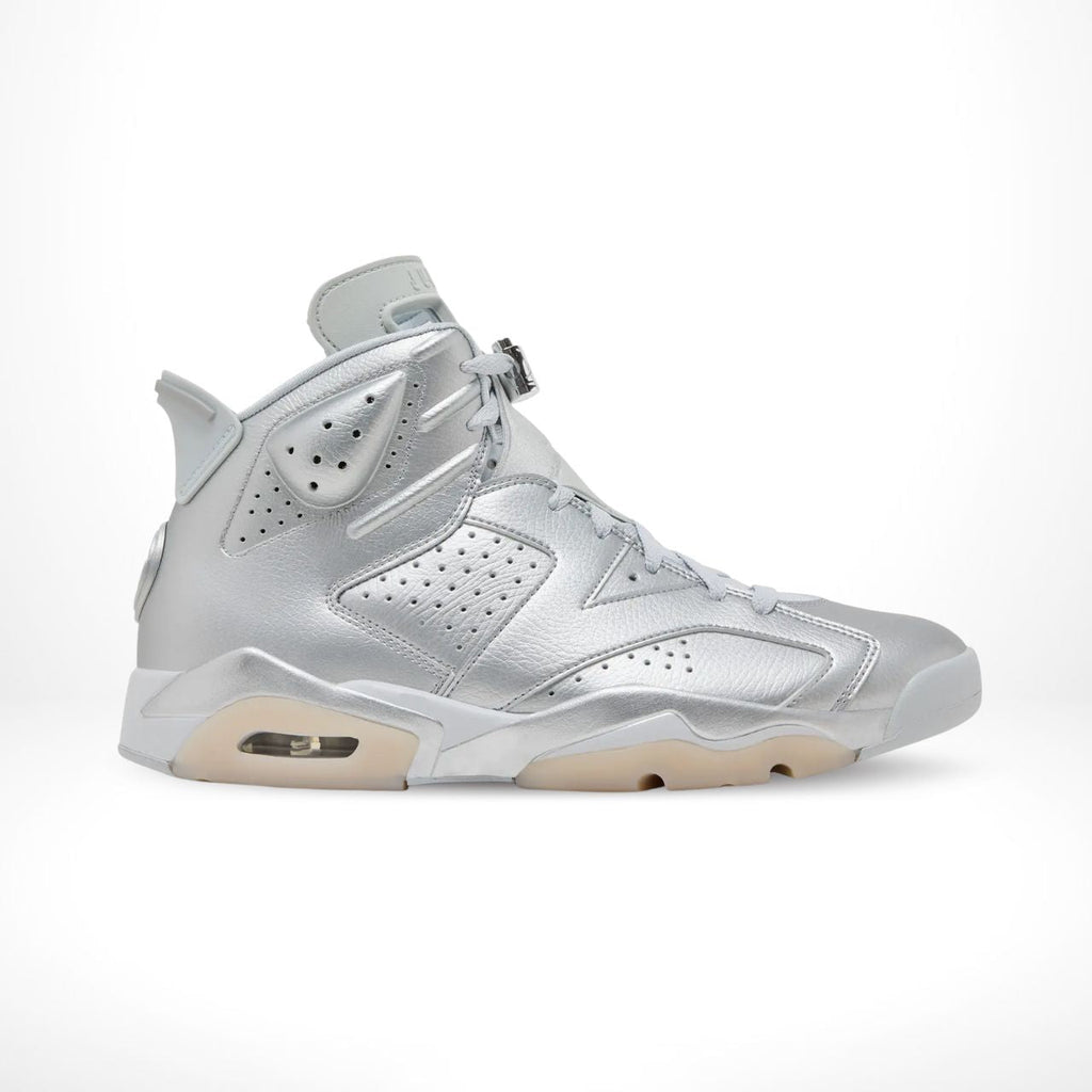 Air Jordan 6 Retro x Paris Saint Germain in Silver - product image from the listing.