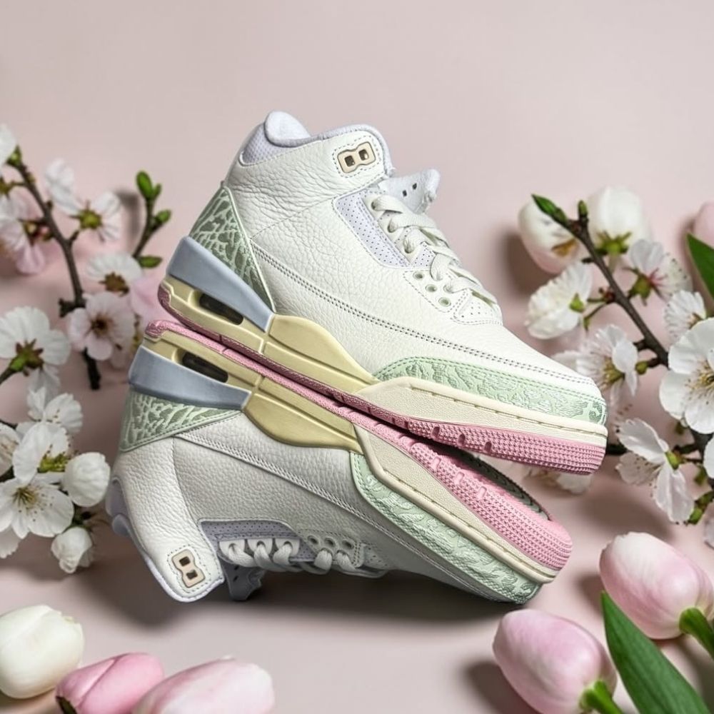 Spring is In The Air - Air Jordan 3 Retro - product image from the listing.