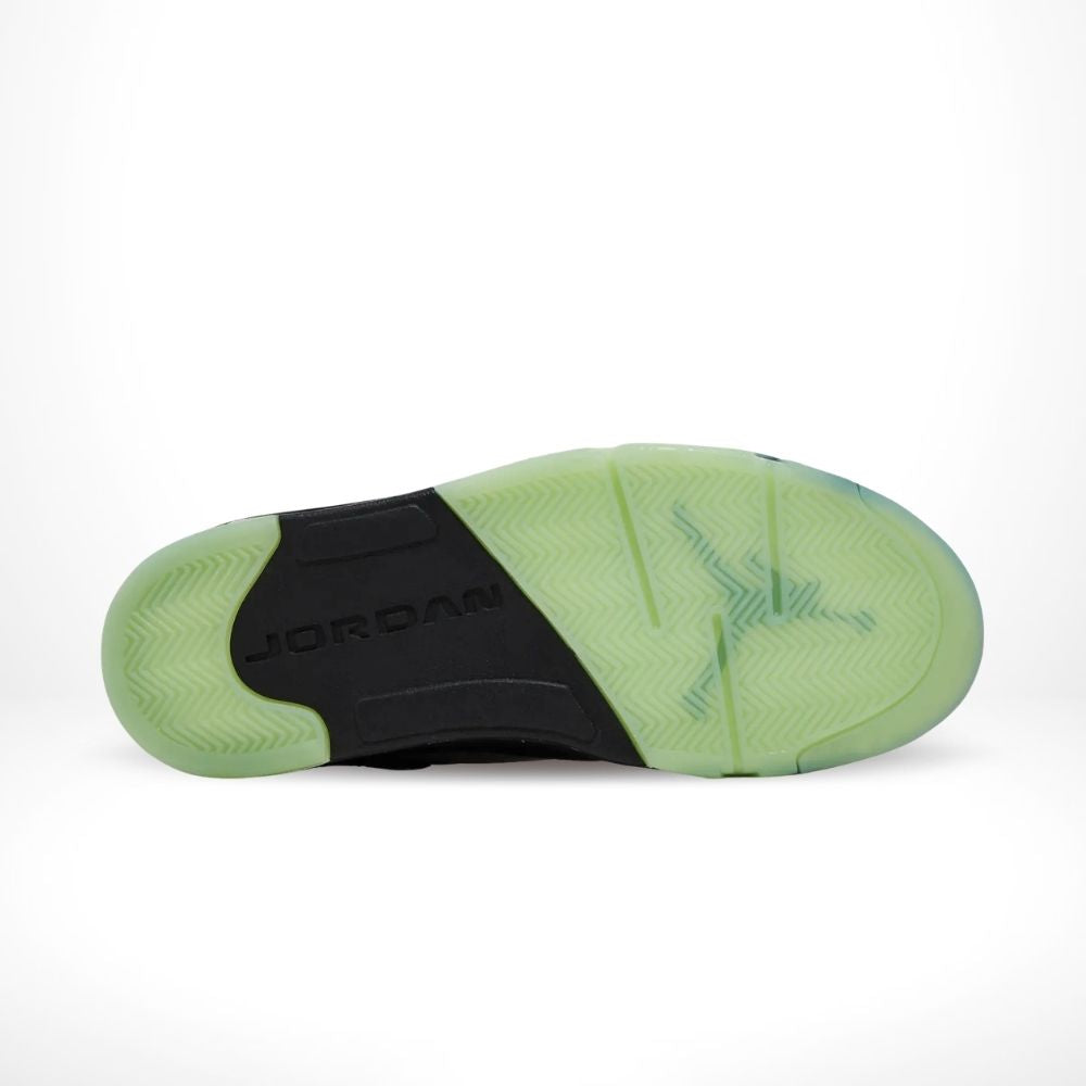 Air Jordan 5 Retro Low x CLOT in Jade Black - product image from the listing.