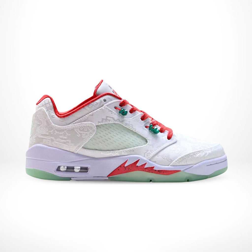 x CLOT White Silk 20th Anniversary - Air Jordan 5 Retro Low - product image from the listing.