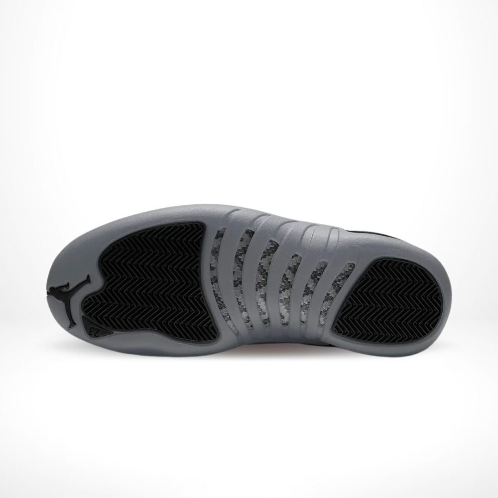 Air Jordan 12 in Black Wolf Grey - product image from the listing.