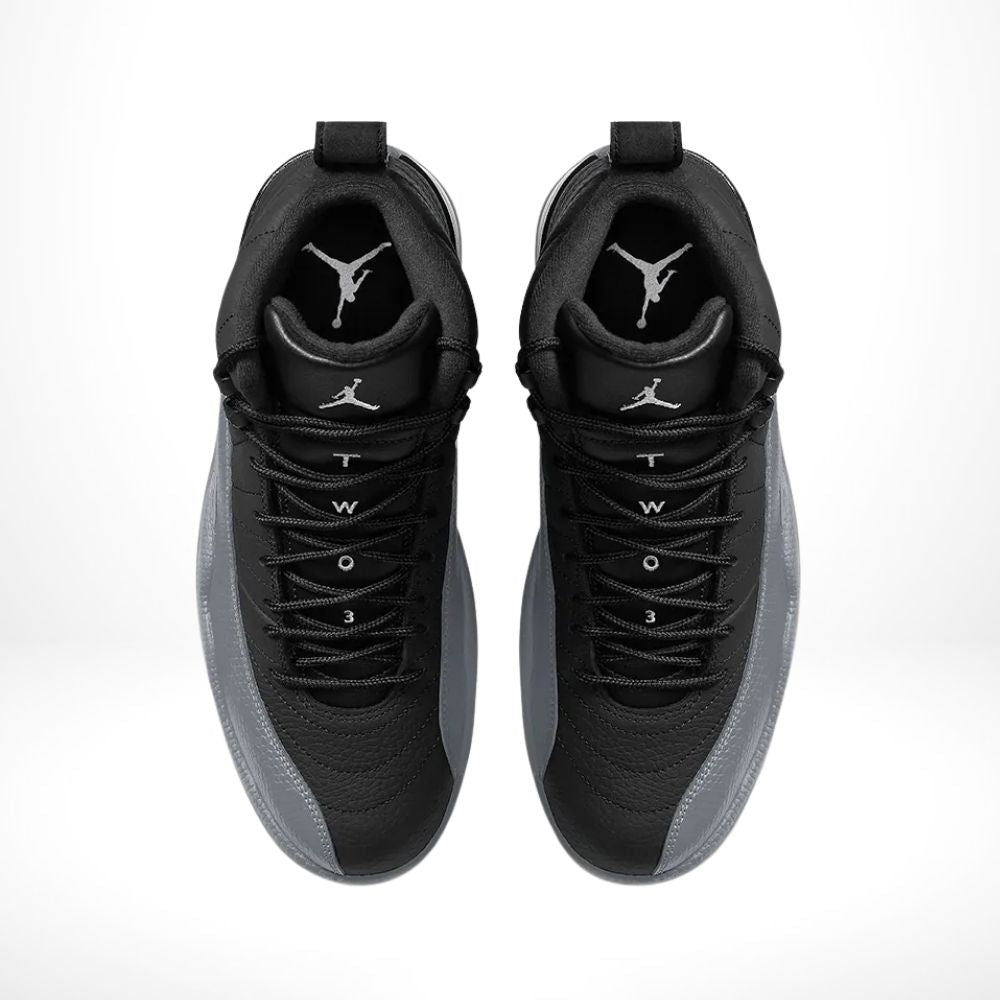 Air Jordan 12 in Black Wolf Grey - product image from the listing.