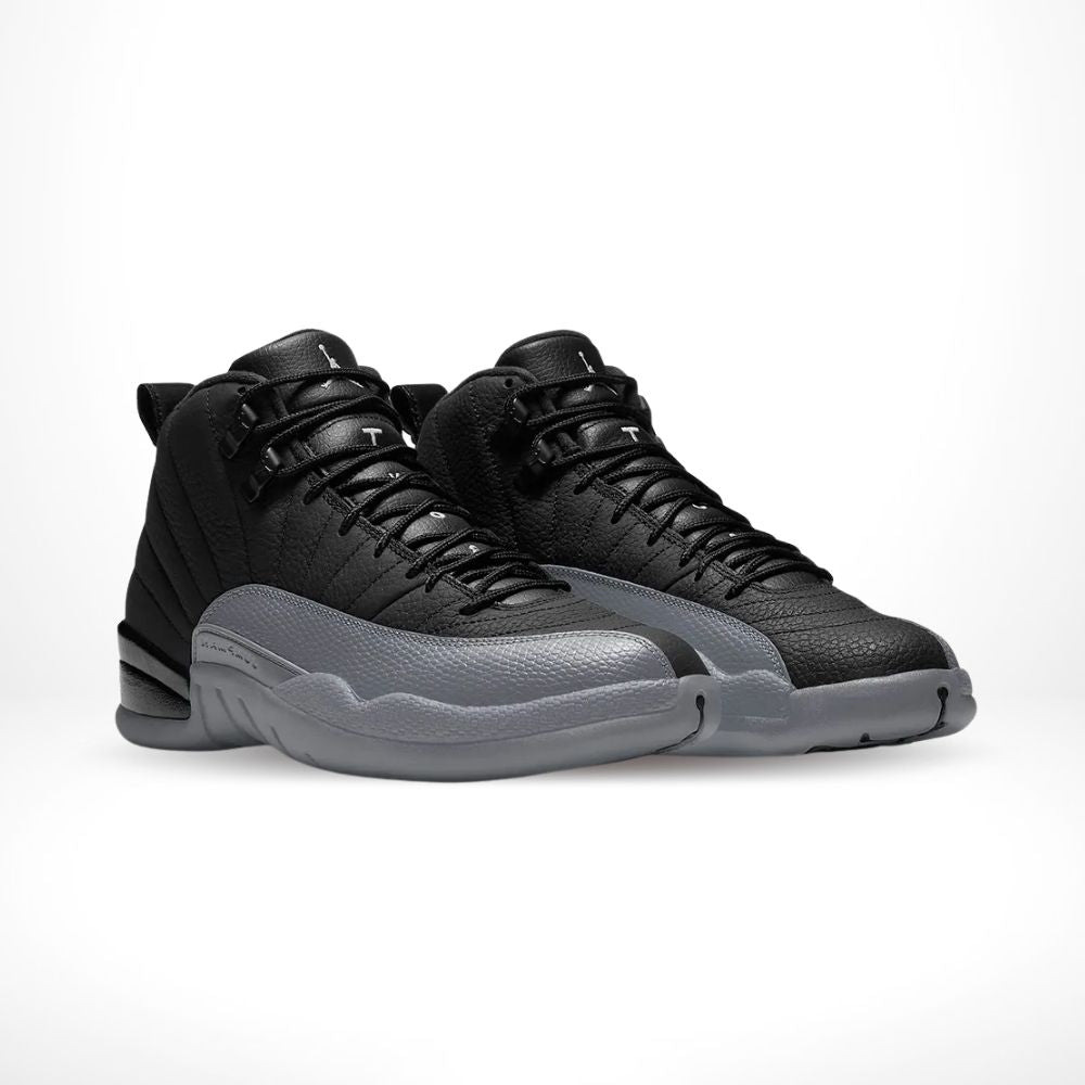 Air Jordan 12 in Black Wolf Grey - product image from the listing.