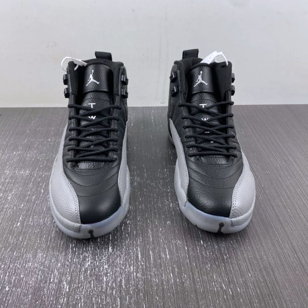 Air Jordan 12 in Black Wolf Grey - product image from the listing.