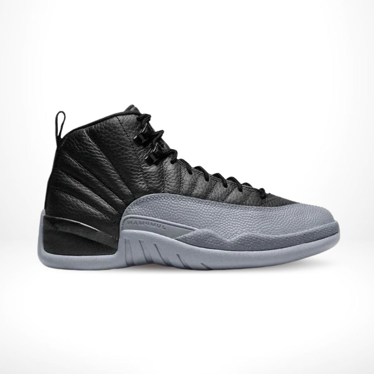 Air Jordan 12 in Black Wolf Grey - product image from the listing.