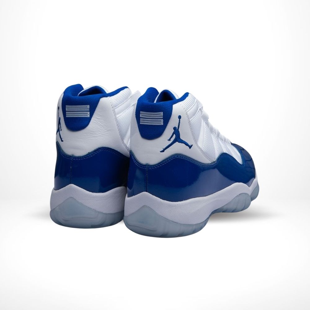 Air Jordan 11 Retro in Royal Blue White - product image from the listing.