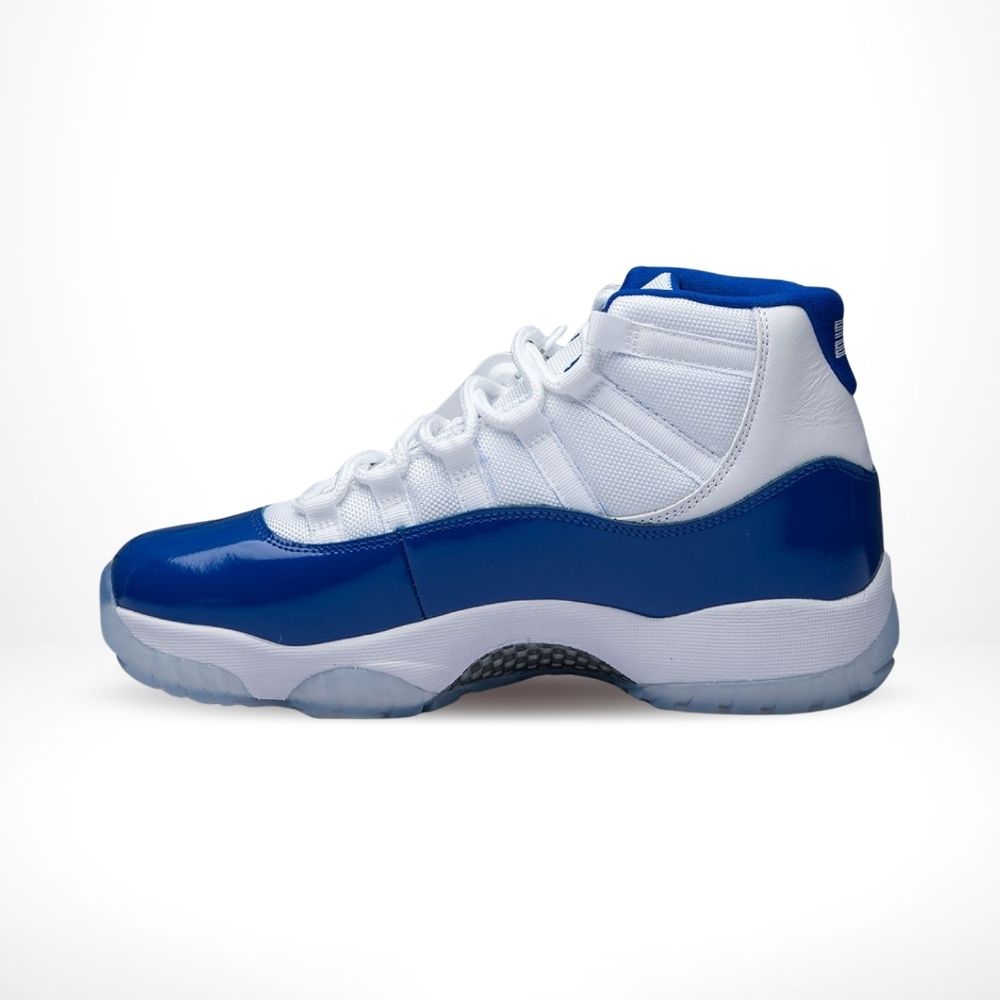 Air Jordan 11 Retro in Royal Blue White - product image from the listing.