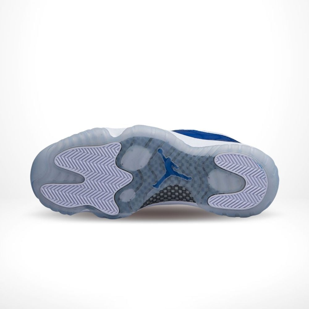 Air Jordan 11 Retro in Royal Blue White - product image from the listing.