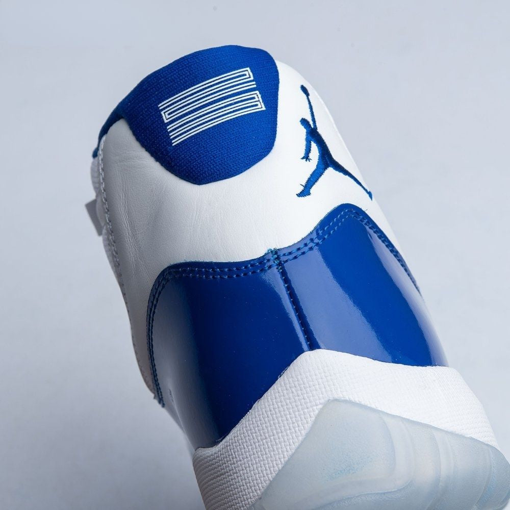 Air Jordan 11 Retro in Royal Blue White - product image from the listing.