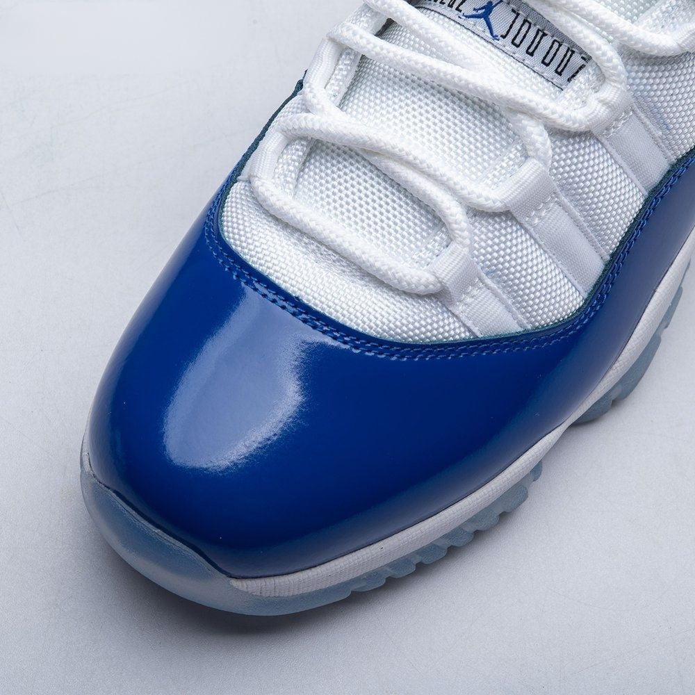 Air Jordan 11 Retro in Royal Blue White - product image from the listing.