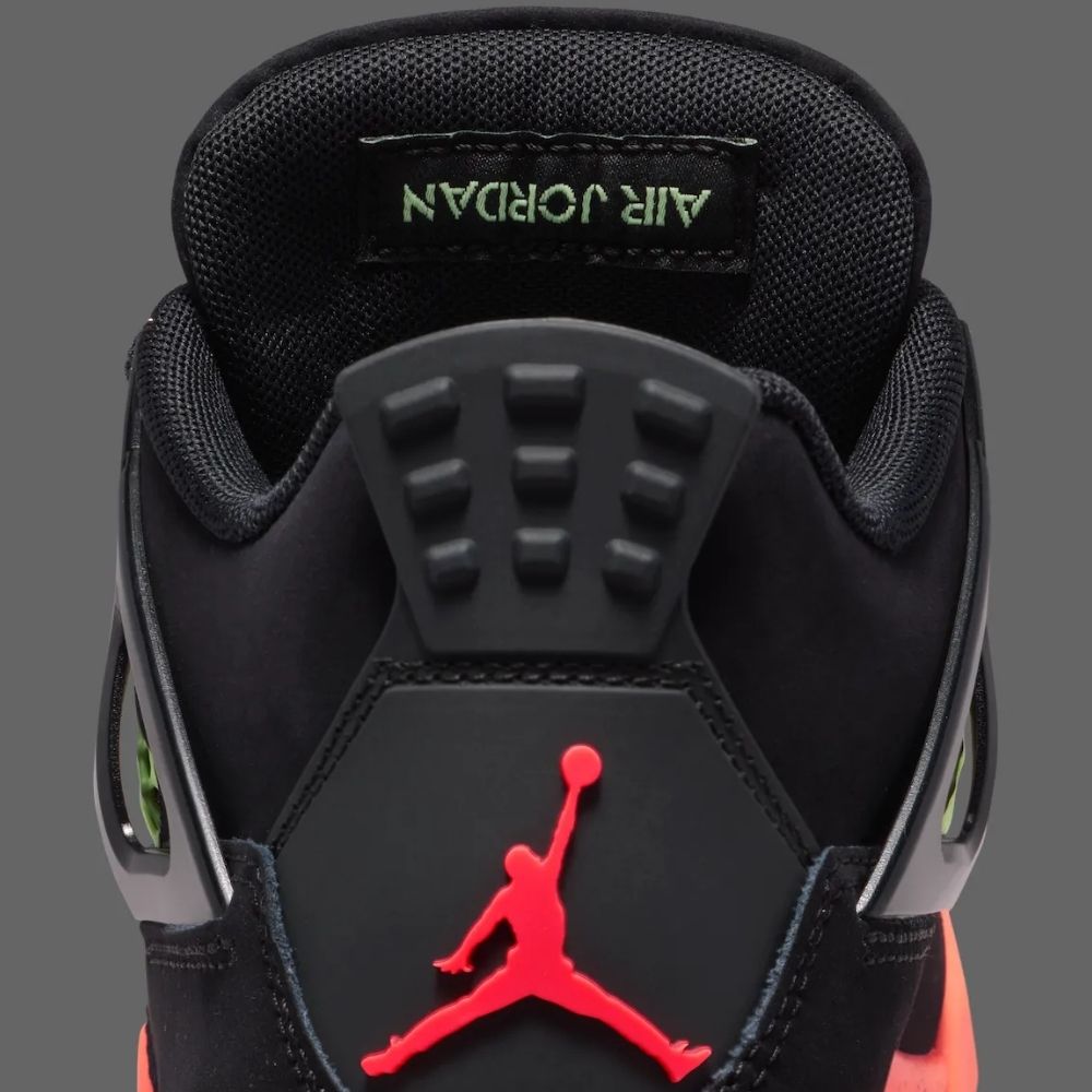 Black Infrared 23 - Air Jordan 4 Retro - product image from the listing.