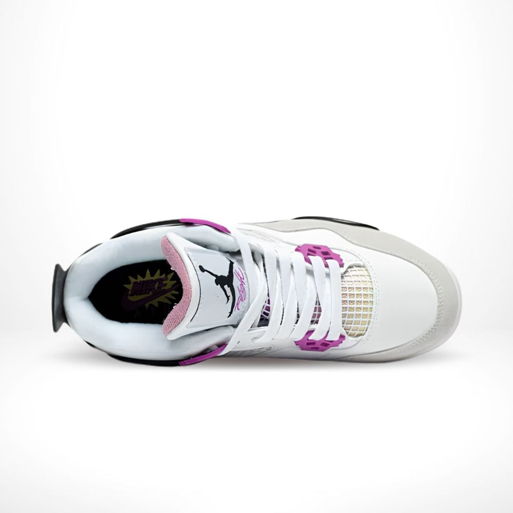 Comic White Pink Custom - Air Jordan 4 - product image from the listing.