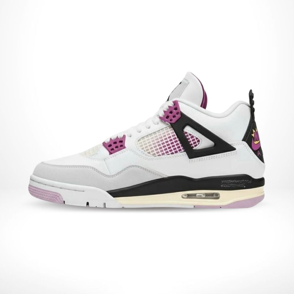 Comic White Pink Custom - Air Jordan 4 - product image from the listing.