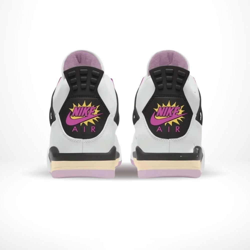 Comic White Pink Custom - Air Jordan 4 - product image from the listing.