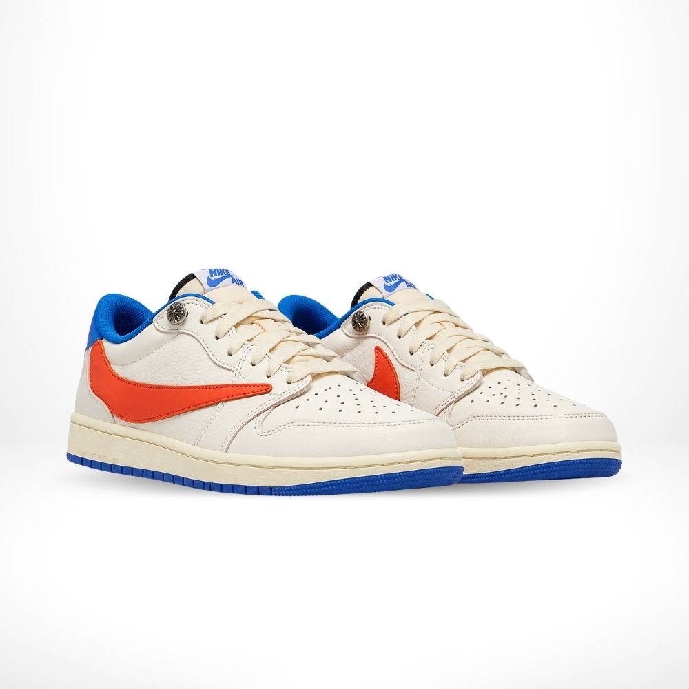 x Travis Scott x Chrome Hearts Knicks - Air Jordan 1 Low - product image from the listing.