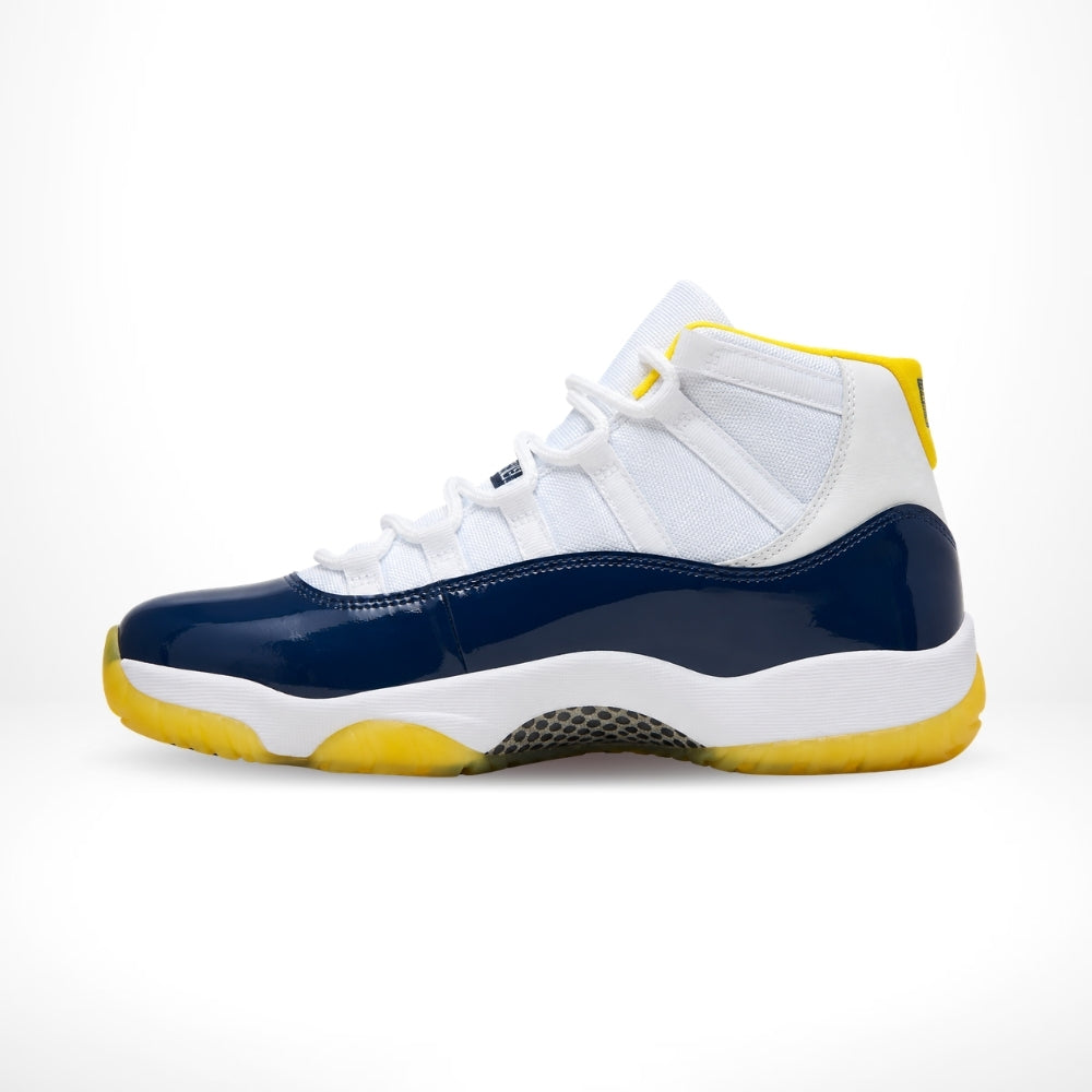 Air Jordan 11 Michigan in White - product image from the listing.