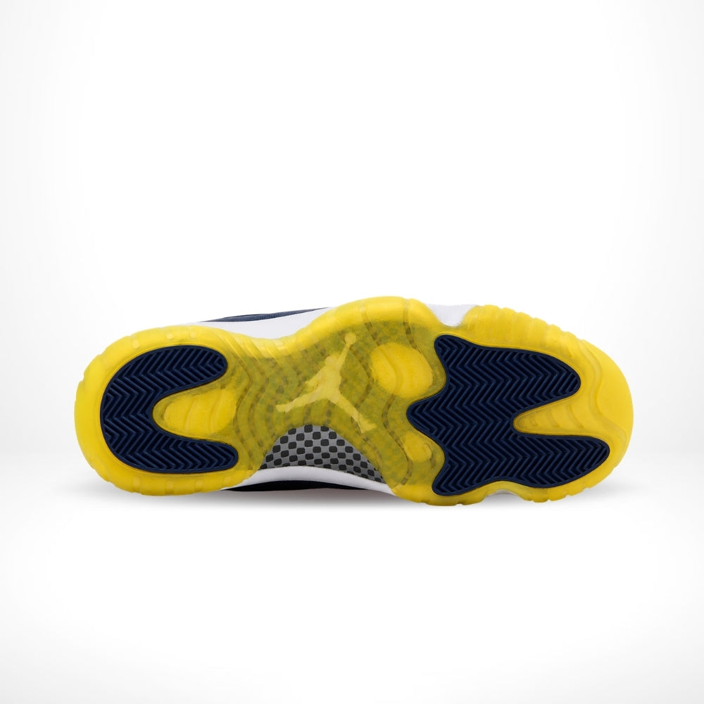 Air Jordan 11 Michigan in White - product image from the listing.