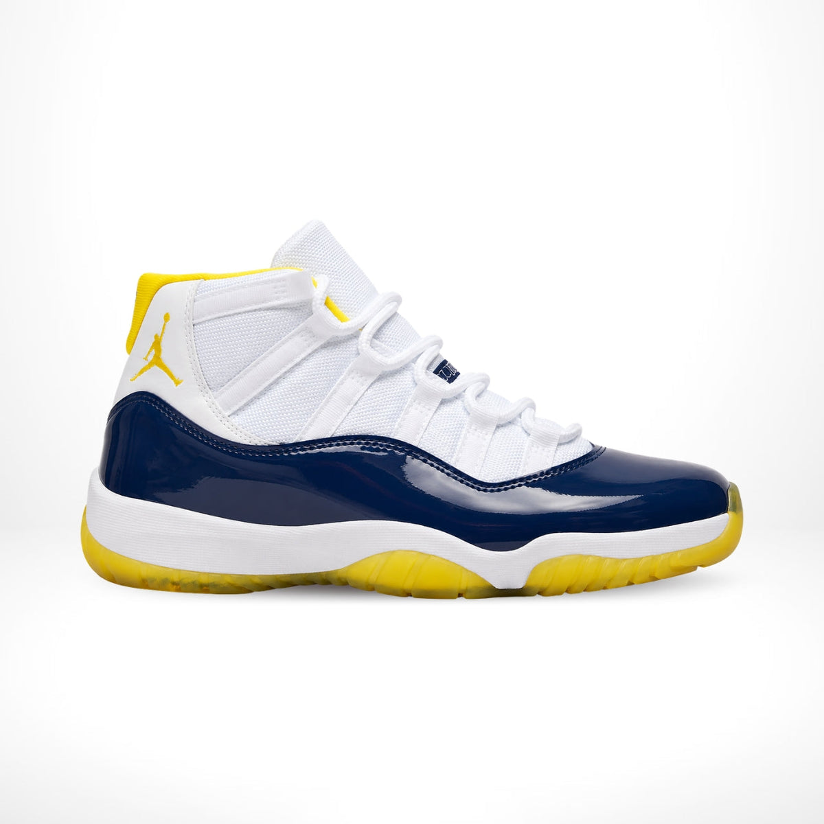 Air Jordan 11 Michigan in White - product image from the listing.