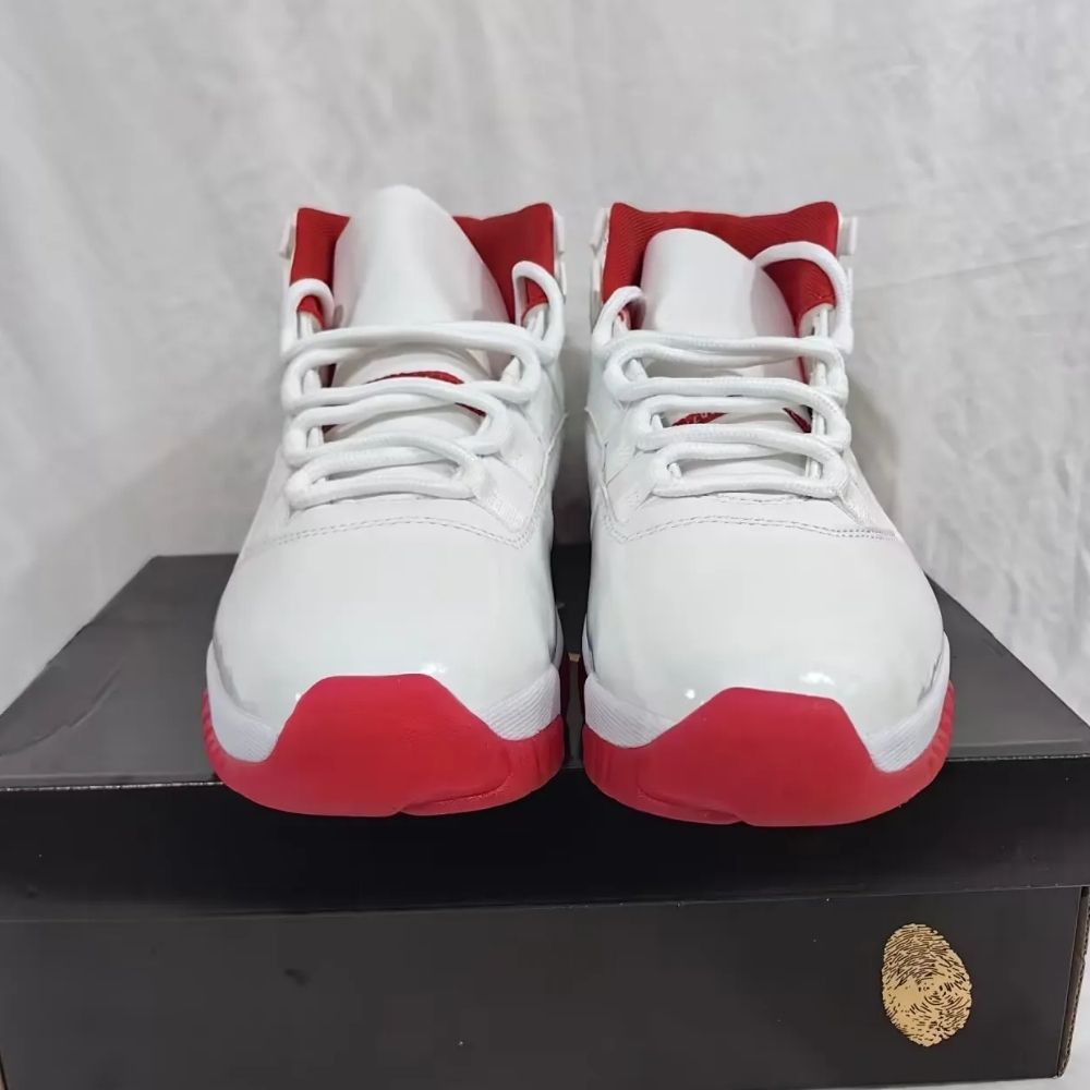 Varsity Red Bottom - Air Jordan 11 Retro - product image from the listing.
