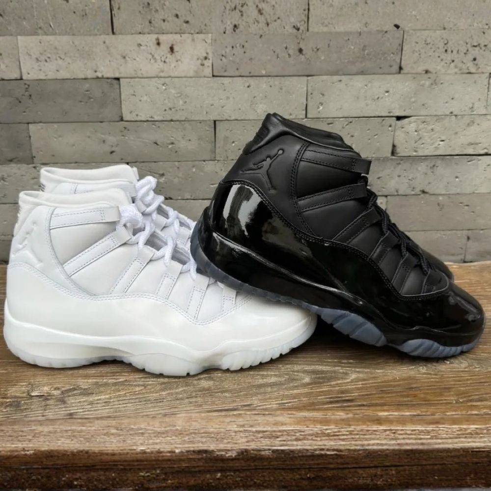 Air Jordan 11 Comme des Garçons Homme Plus in White - product image from the listing.
