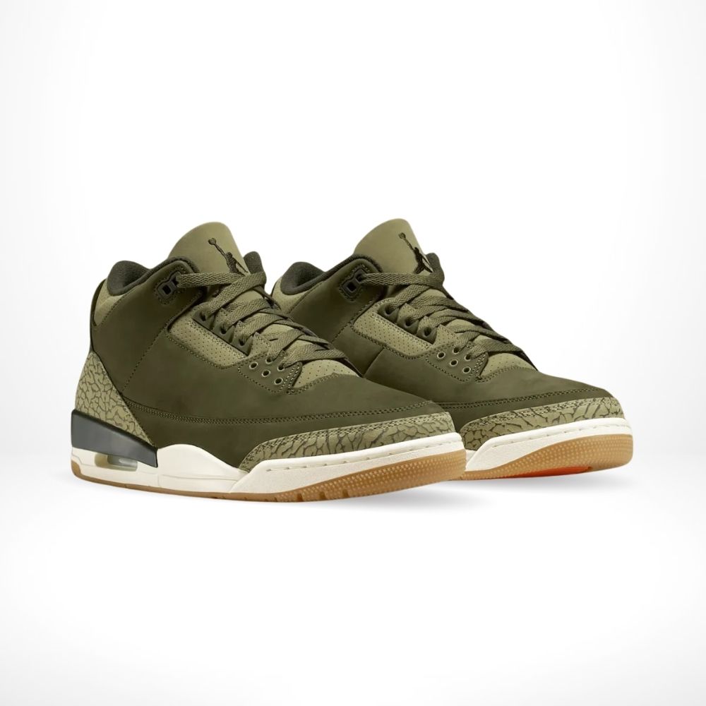 Air Jordan 3 Retro Family Affair Medium in Olive - product image from the listing.